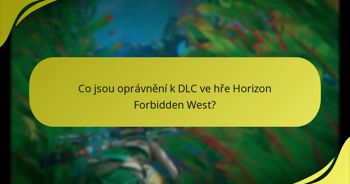 Jak si nárokuji svá oprávnění k DLC pro Horizon Forbidden West?