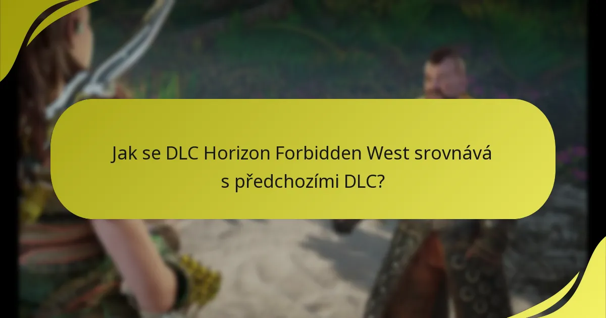 Jak se DLC Horizon Forbidden West srovnává s předchozími DLC?