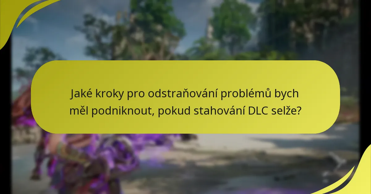 Jaký DLC obsah je k dispozici pro Horizon Forbidden West?